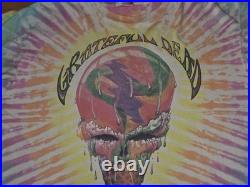 Vtg Grateful Dead Ice Cream Melt 1990 Chicago July 21, 22 Concert Tour Shirt