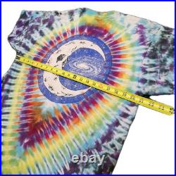 Vtg Grateful Dead Jerry Jasper Sun Moon Tye Dye T Shirt Sz XL Single Stitch