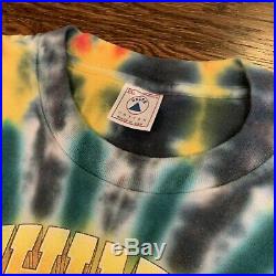 Vtg Grateful Dead Lithuania 96 1996 Tie Dye Single Stitch T-Shirt Sz XXL NICE
