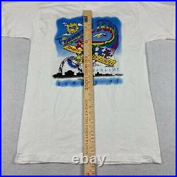 Vtg Grateful Dead Shirt Mens Large St Louis Tour 1995 Band Concert Bears READ
