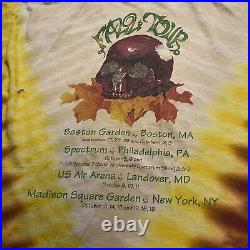 Vtg Grateful Dead Shirt T Shirt Large 1994 Fall Tour Autumn Pumpkin Tie Dye 90s