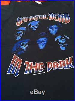 Vtg Grateful Dead T Shirt Psychedelic Rock Blues Folk Rock Rare size M #0144