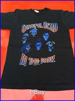 Vtg Grateful Dead T Shirt Psychedelic Rock Blues Folk Rock Rare size M #0144