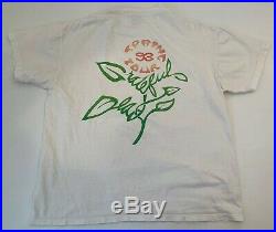 Vtg Grateful Dead T Shirt Spring Tour 1993 Original Official By Brockum Group XL