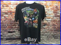 Vtg Harley Davidson Grateful Dead 3D Emblem T Shirt Size XL Daytona 1991 (101)