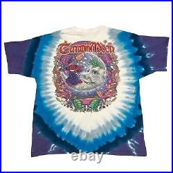 Vtg Liquid Blue Grateful Dead Terrapin Morning Tiedye T-shirt XL 2000