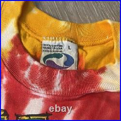 Vtg NWOT Grateful Dead Olympics Lithuania Basketball Tie Dye Shirt 1996 Size L