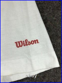 Vtg Wilson Hammer Grateful Dead T-Shirt Made in USA Tie Dye Single Stitch Tennis