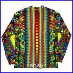 XL Artistic Tie Dye Long Sleeve Shirt Handmade USA XL Heady Hippie Deadhead