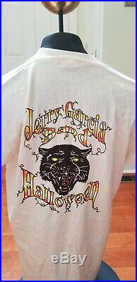 XL Vintage Never Worn Jerry Garcia Grateful Dead T-Shirt Halloween 1993