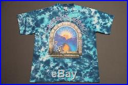 XL vtg 90s 1993 GRATEFUL DEAD tie dye NEW YORK Madison Square Garden t shirt