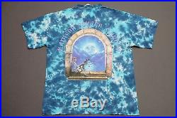 XL vtg 90s 1993 GRATEFUL DEAD tie dye NEW YORK Madison Square Garden t shirt